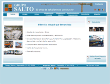 Tablet Screenshot of gruposalto.com
